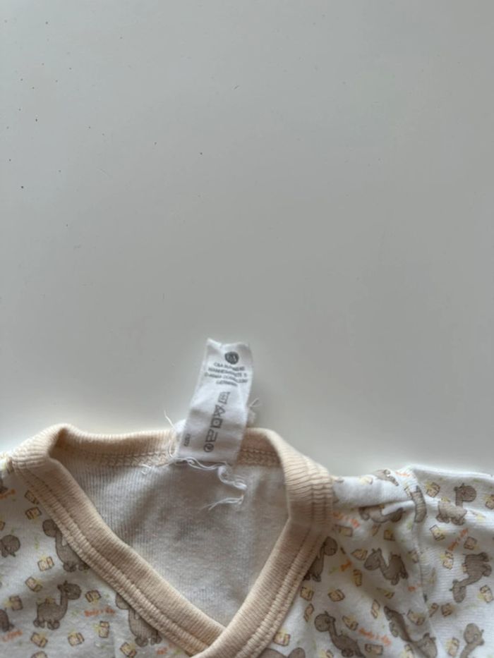 Lot de 2 bodies manches courtes - 3 mois - Baby club - photo numéro 7
