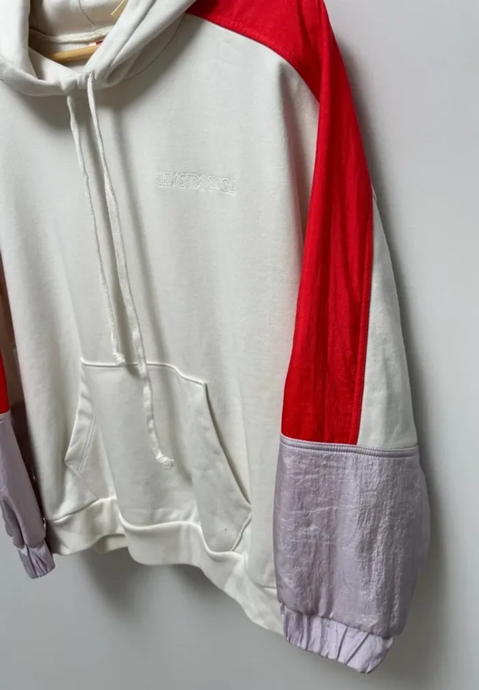 Hoodie Levi's retro style cream Womens Medium - photo numéro 3
