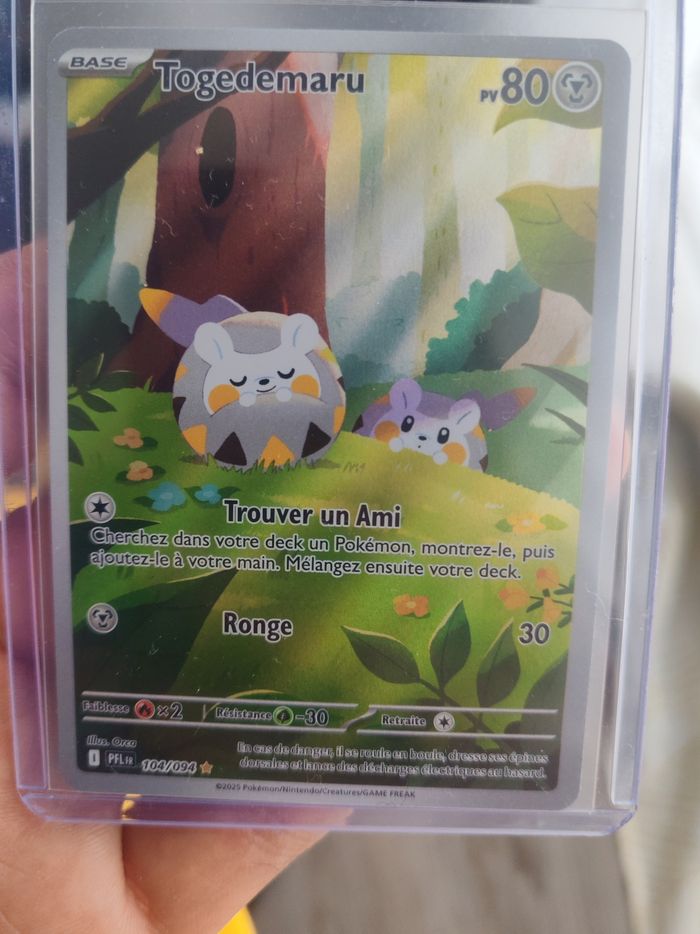 Carte pokémon Togedemaru 104/94