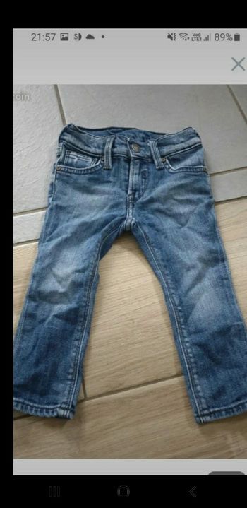 Jeans bébé le temps des cerises 6 mois