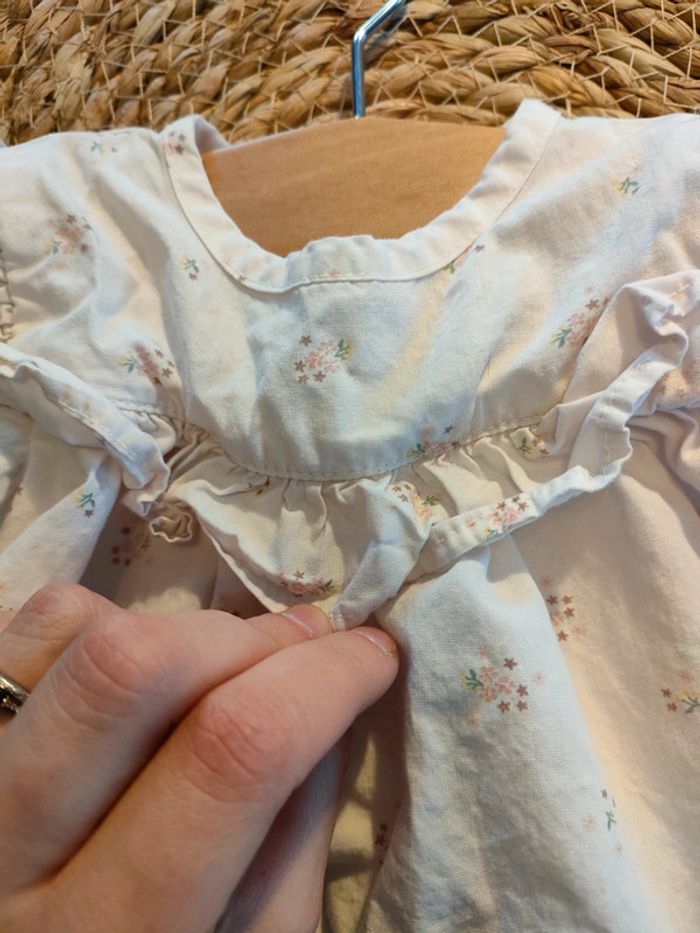 Ensemble robe h&m 62cm 2-4mois - photo numéro 4