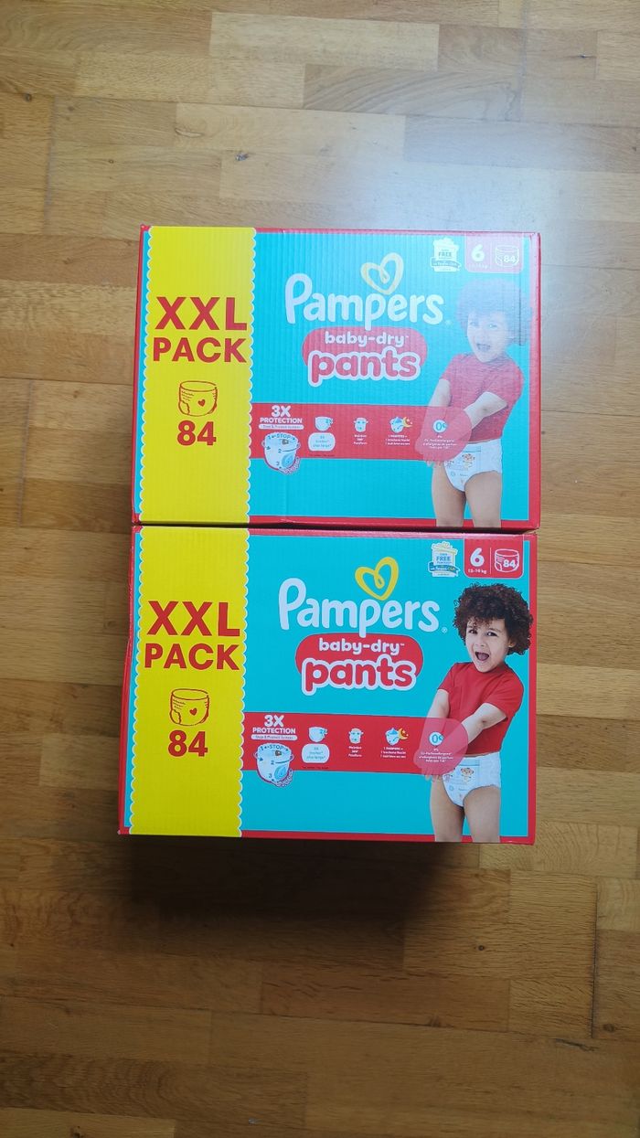 2 Xxl packs Pampers baby dry pants taille 6