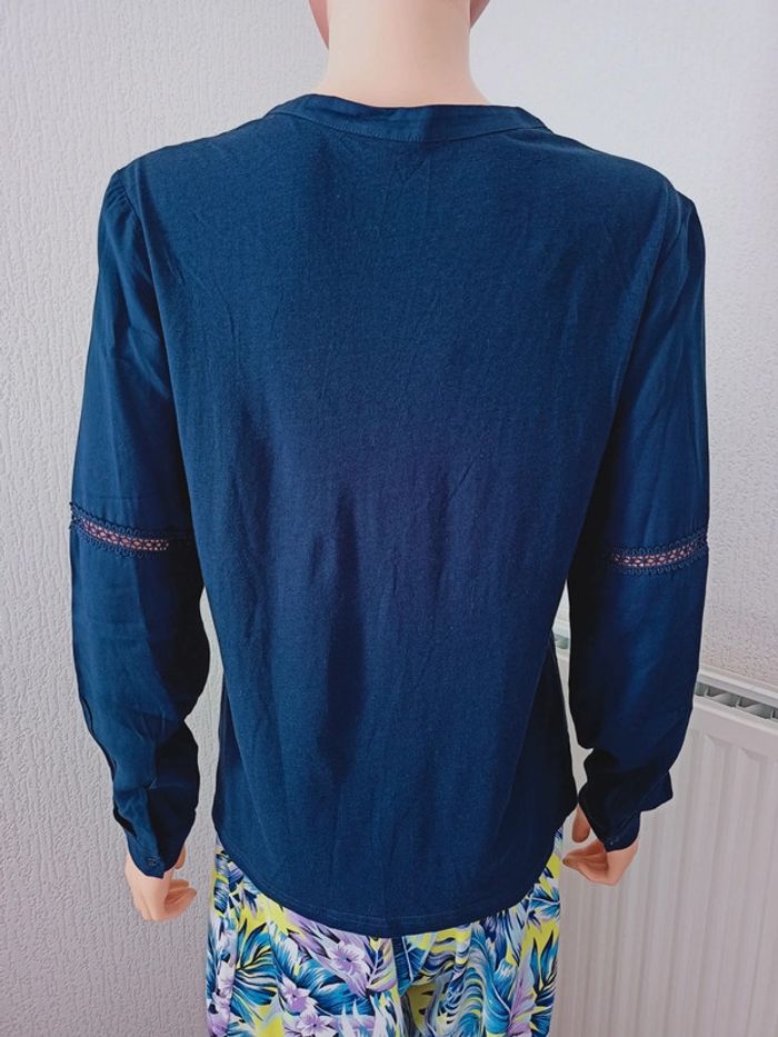 Blouse bleu Marine M H*29 - photo numéro 4