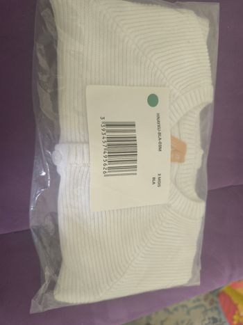 Pull en tricot pour bébé 3 mois 