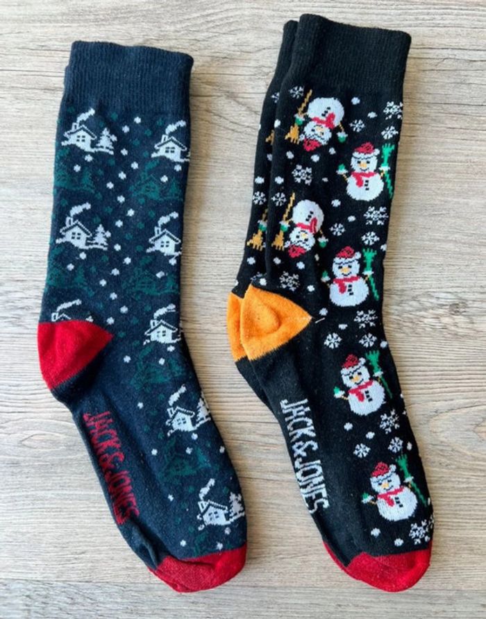 Lot chaussettes de Noël  35-38