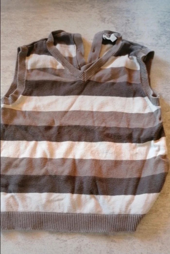 Pull sans manches 18 mois