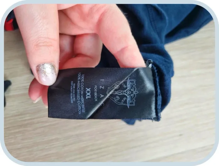 Polo bleue IZAC Black Sport coupe chic/sport Homme Taille XXL - photo numéro 4