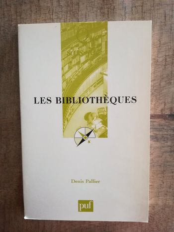 Livre "les bibliothèques"