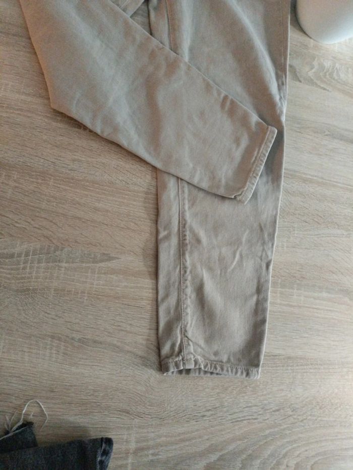 Jeans zara beige - photo numéro 3