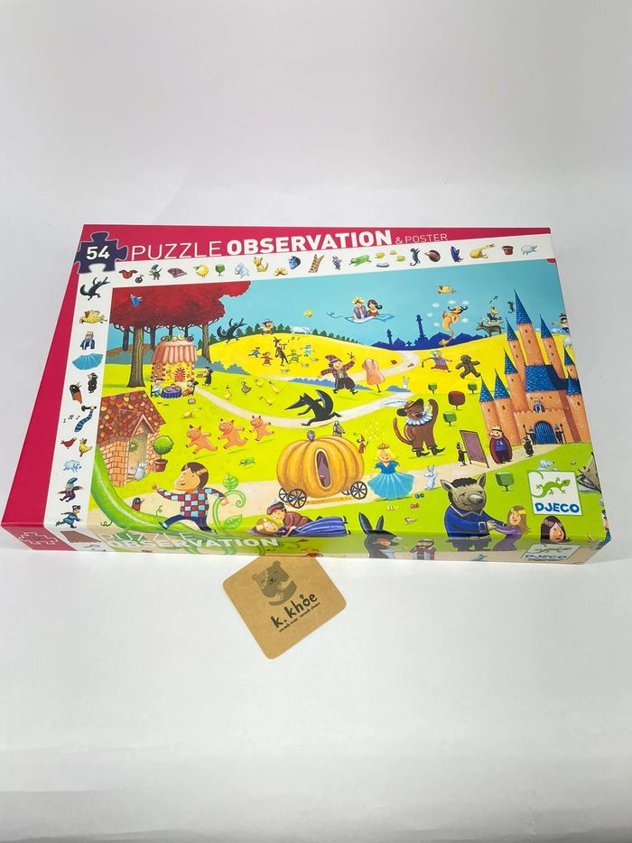 Puzzle observation contes 54pcs Djeco