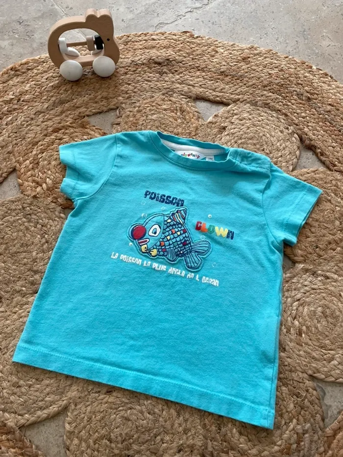 T-shirt manches courtes 18 mois