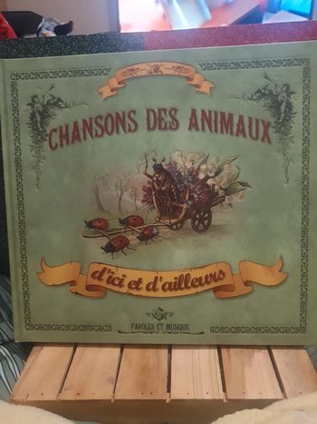 Livre chansons des animaux