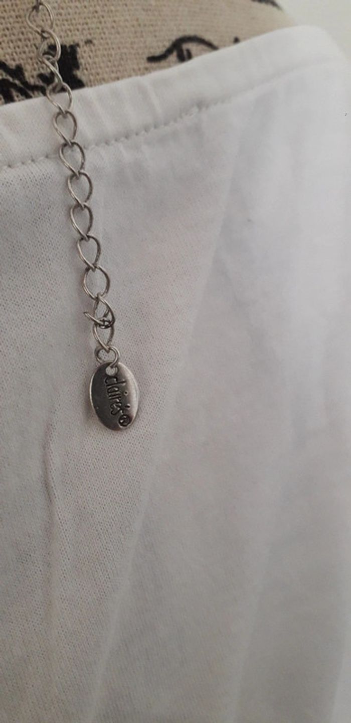 Collier sautoir signes du zodiaque argenté - photo numéro 3