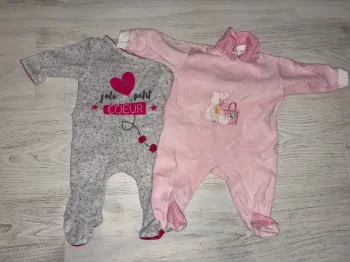 Pyjama chaud 1 mois