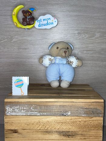 TC77 doudou ours 🐻 tartine et chocolat 