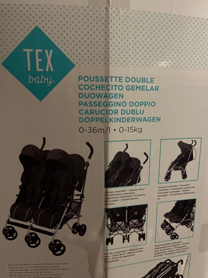 Poussette double - photo numéro 2