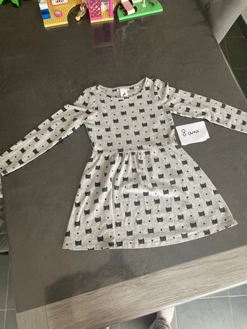 Robe chat palomino 8 ans