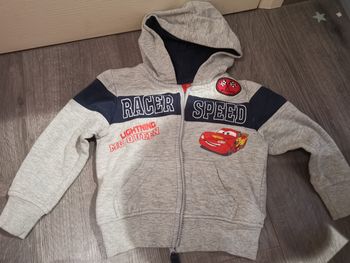 Sweat à capuche zippé
