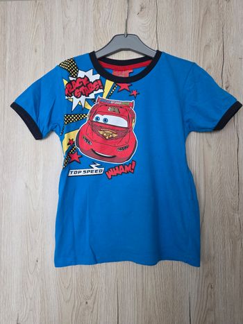TEE-SHIRT DISNEY PIXAR THE CARS TAILLE 6ANS