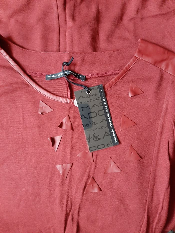 Mado et les autres - Robe mi-longue Rouge T42 - photo numéro 9