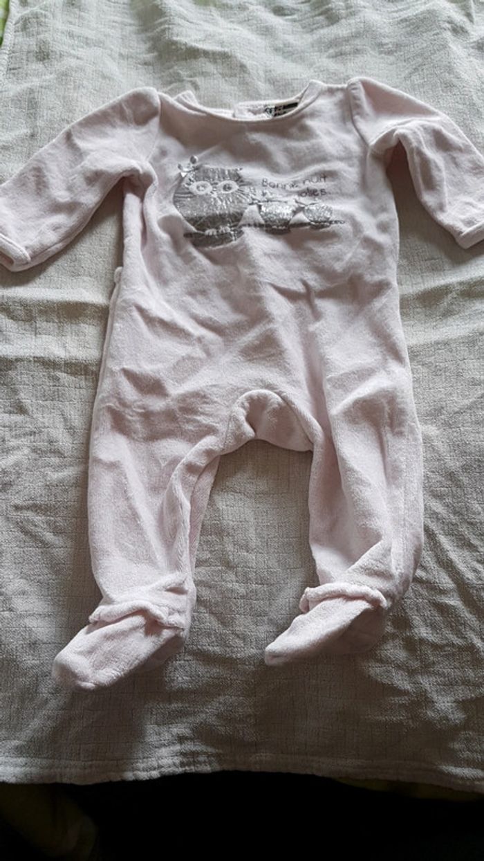 Pyjama velours 1m