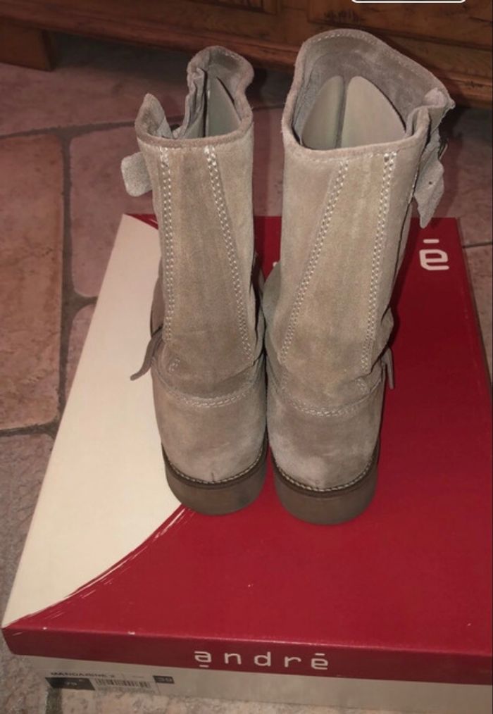 Bottines beige - photo numéro 3