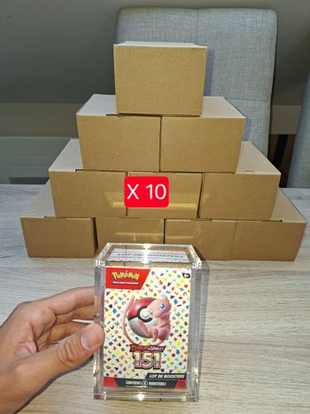 Lot de 10 acrylique bundle Pokémon aimantée épaisse de qualité premium