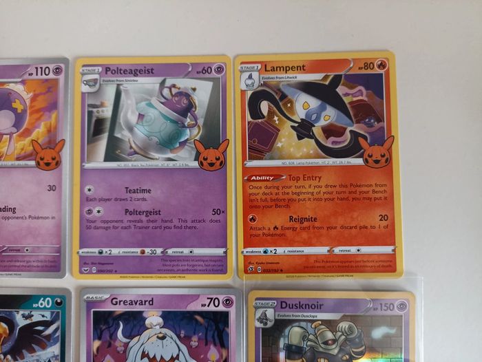 Lot 12 cartes Pokémon trick or trade - photo numéro 3