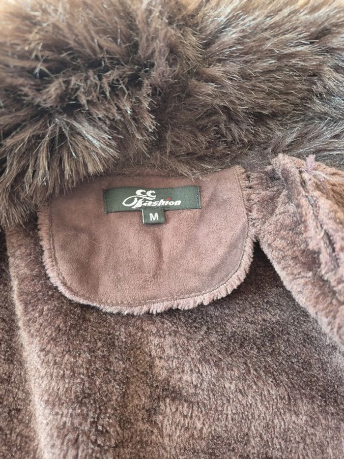 Manteau sans manches faussefourrure - photo numéro 9