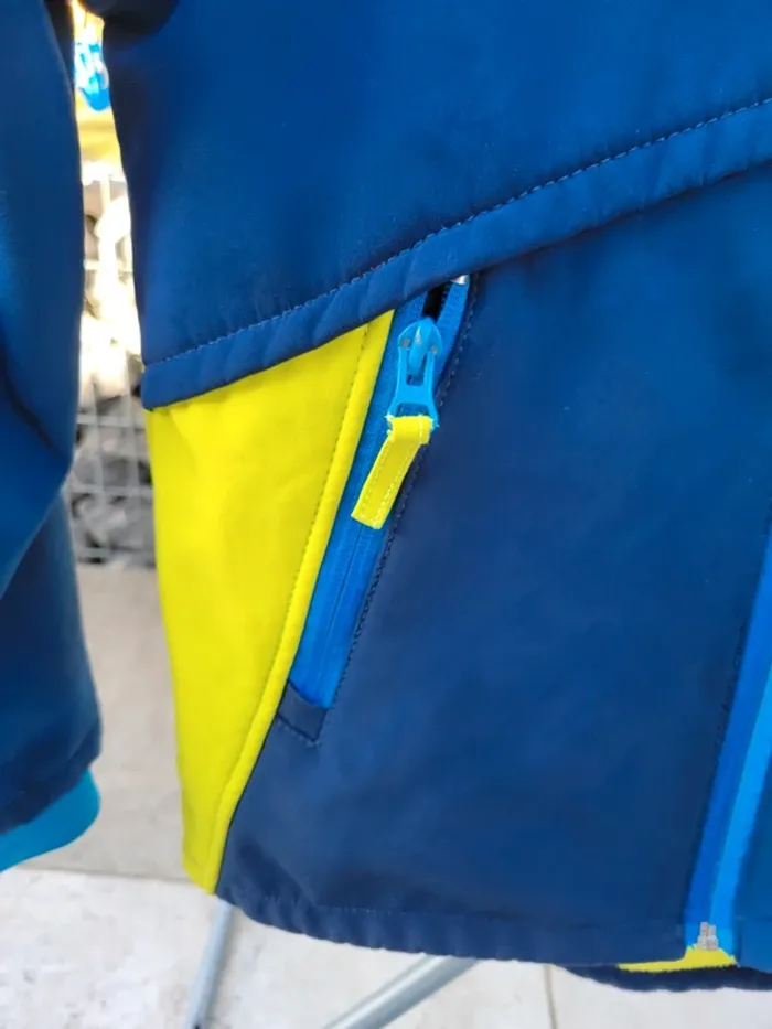 Veste soft shell 7-8 ans garçon - photo numéro 2