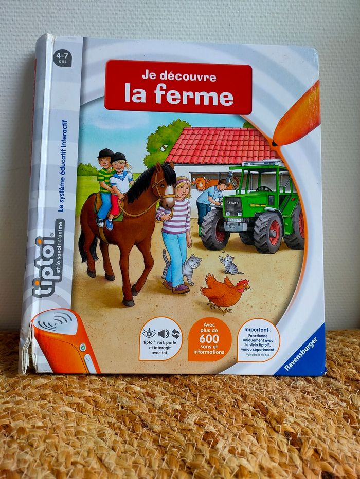 Livre tiptoi - Je découvre la ferme