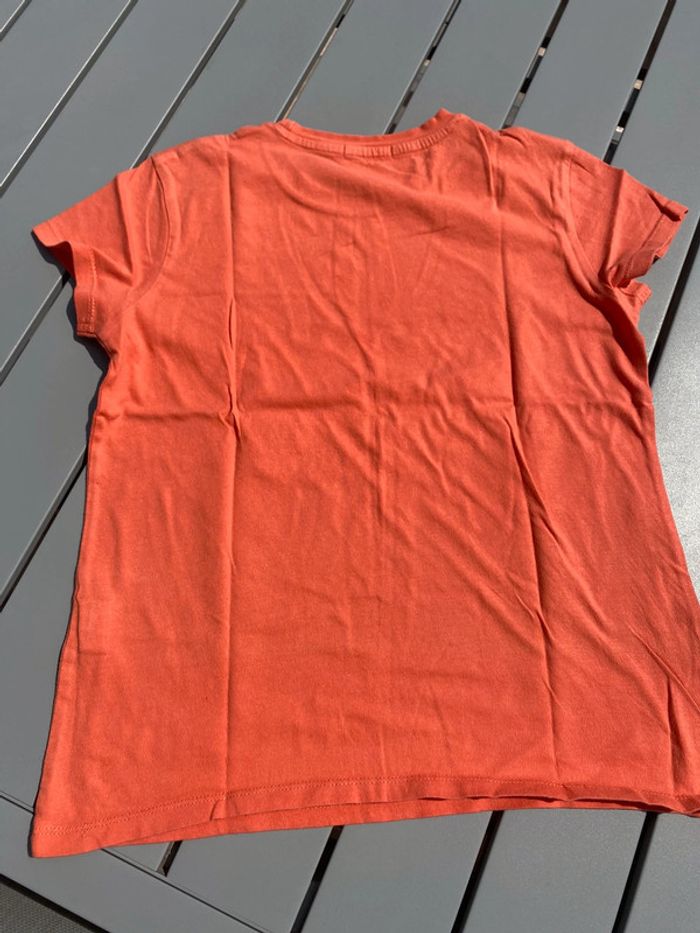Tee-shirt orange - photo numéro 4