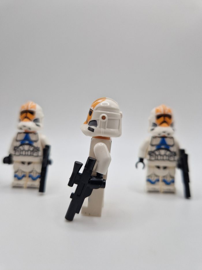 Figurines type lego 4 clones de la légion d'Ashoka star wars - photo numéro 3