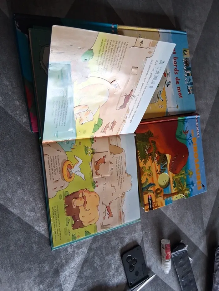 Lot de 4 livres kididoc - photo numéro 2