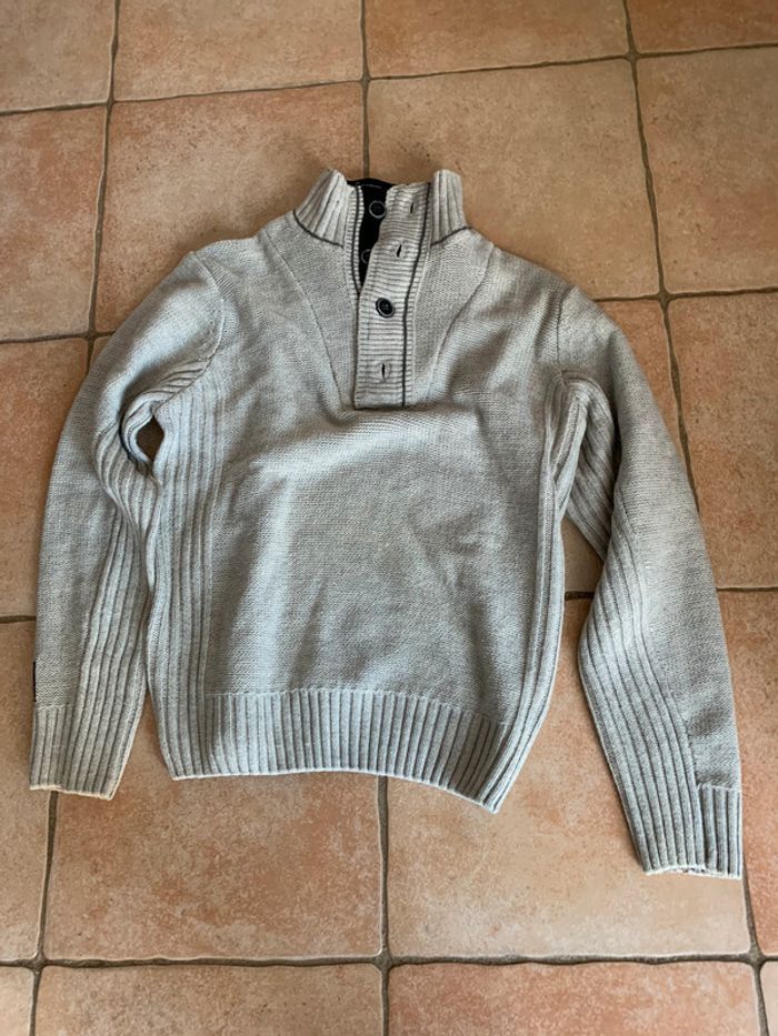 Pull Dissident double col taille L