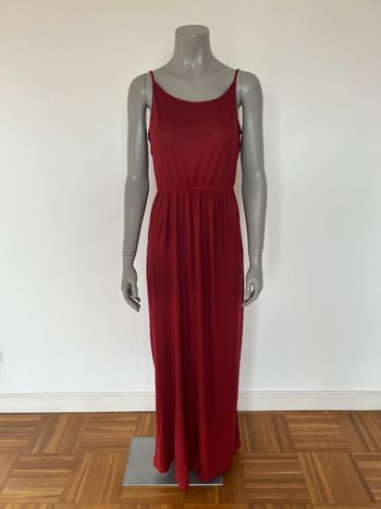 Robe longue terracotta/rouille H&M – Taille M