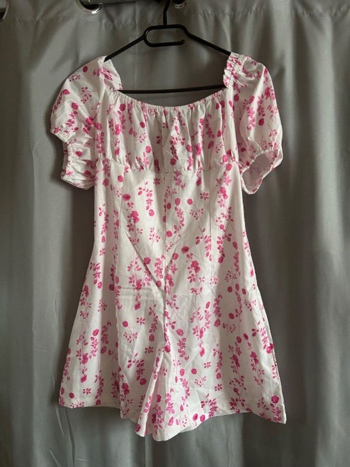 Combishort Shein fleuri