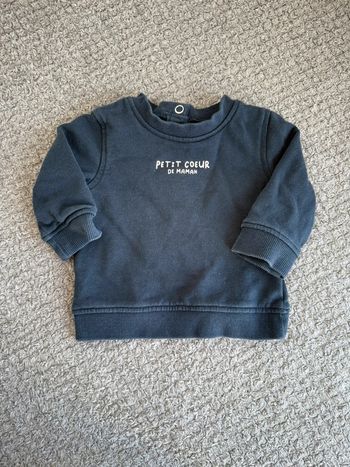 Pull noir (3mois)