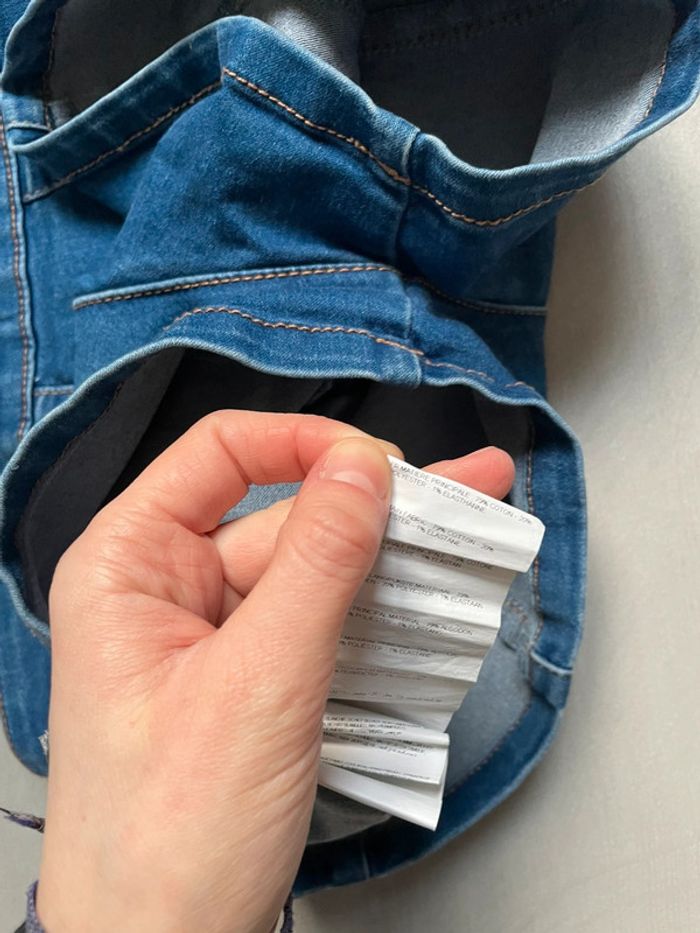 Short en jean taille haute Jennyfer - photo numéro 5
