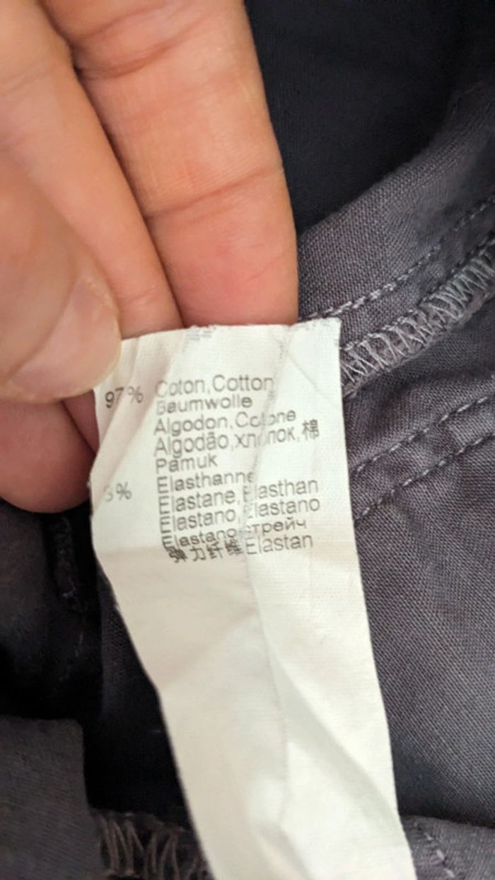 Jean slim gris foncé Catimini 12-18 Mois - photo numéro 8