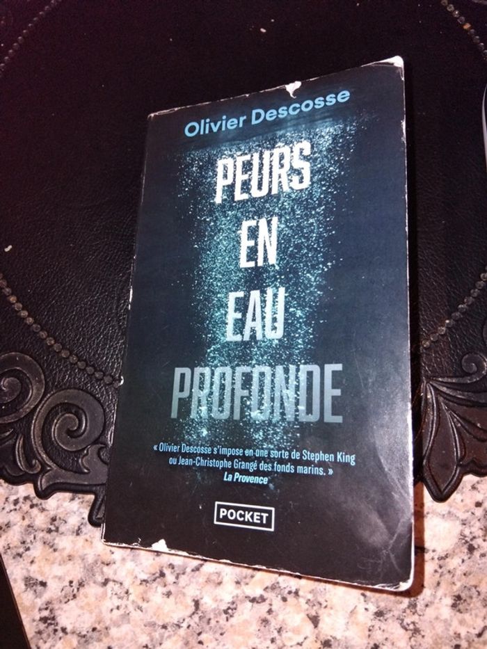 Livre de poche peurs en eau trouble