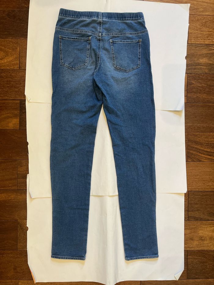 Jegging / leggings en jean bleu 13-14 ans h&m kids - photo numéro 3