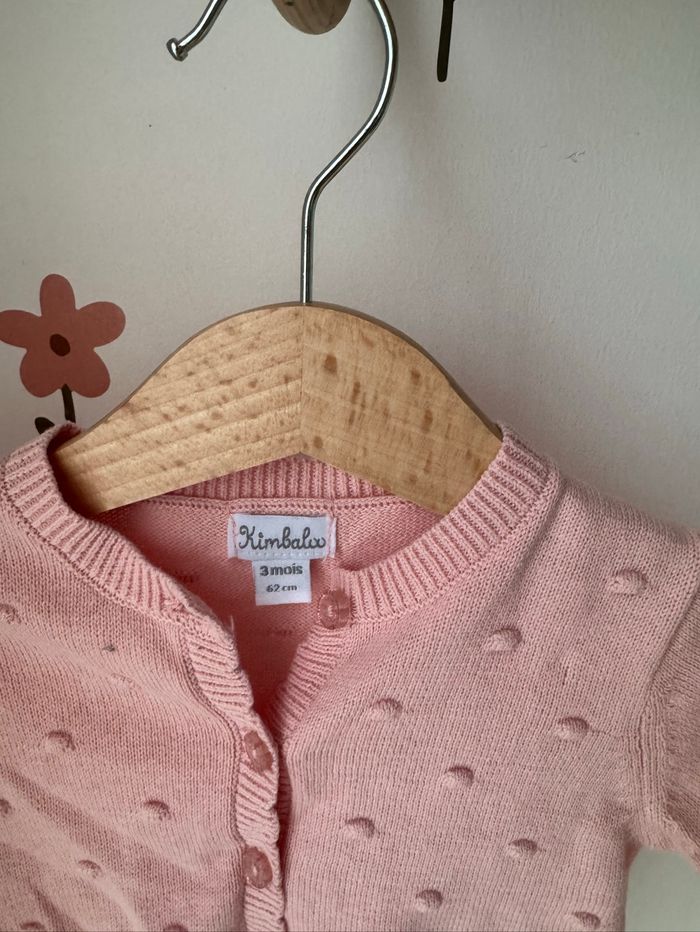 Gilet rose - photo numéro 2