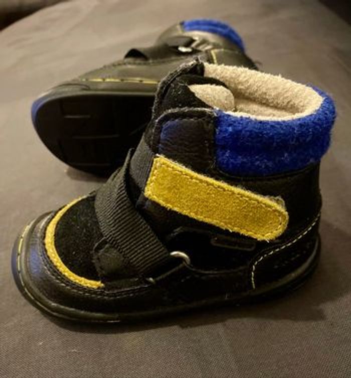 Boots Kickers Enfant en cuir – Waterproof – Taille 21 - photo numéro 8