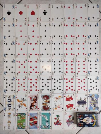 Jeu de 54 cartes Droopy Casino 1996 Tex Avery
