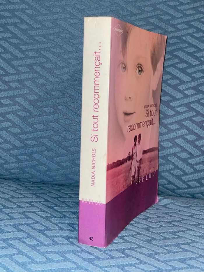 Livre. Si tout recommençait. Nadia Nichols. - photo numéro 3