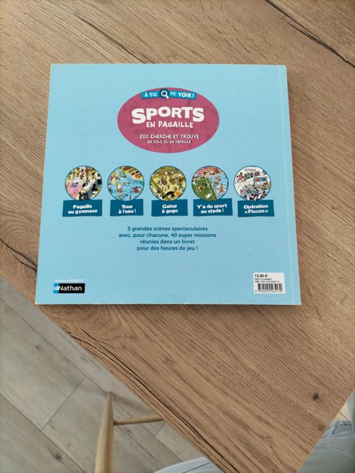 Sports en pagaille. Cherche et trouve - photo numéro 2