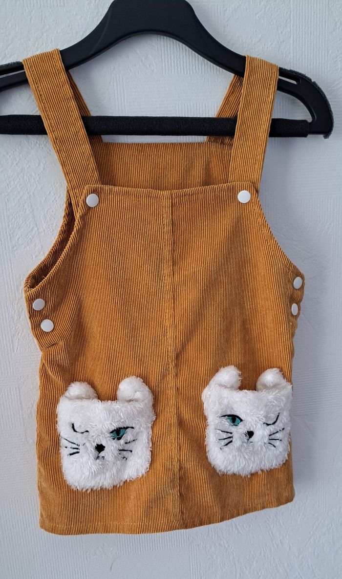 Robe à bretelles 12 mois
