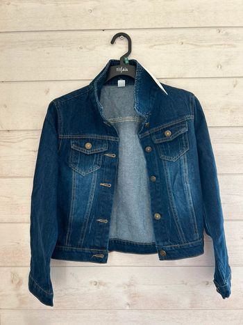 Veste en jean avec capuche amovible - Taille S
