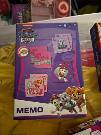 Jeu mémo pat patrouille 